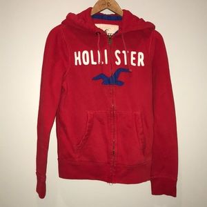 Hollister zip up jacket